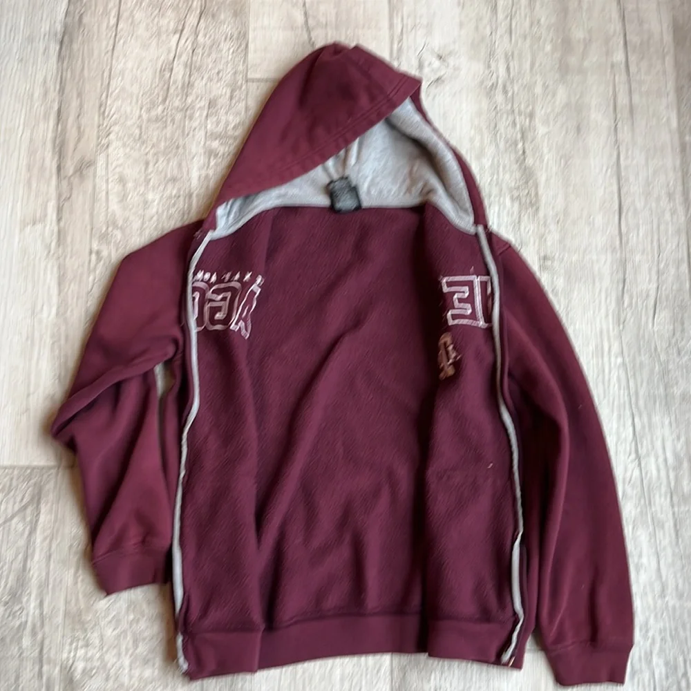 Texas A&M Aggies Jacket Youth‎ XL Knit Football NCAA Hoodie Full Zip